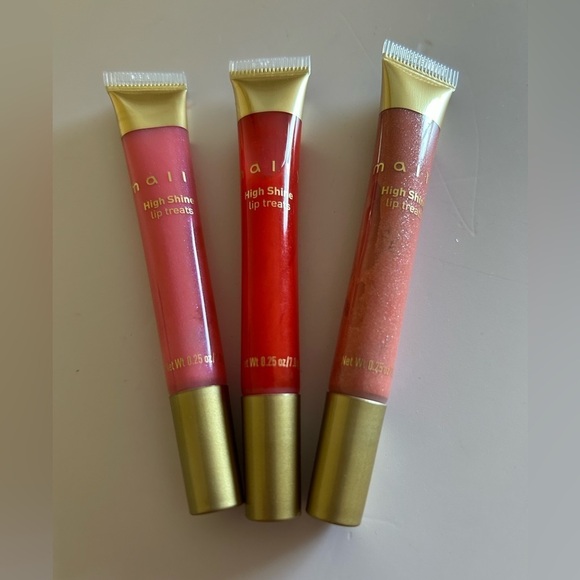 Mally Beauty High Shine Lip Treats (LOT OF 3 + Gift Bag) NEW / STOCKING STUFFERS - Picture 4 of 10